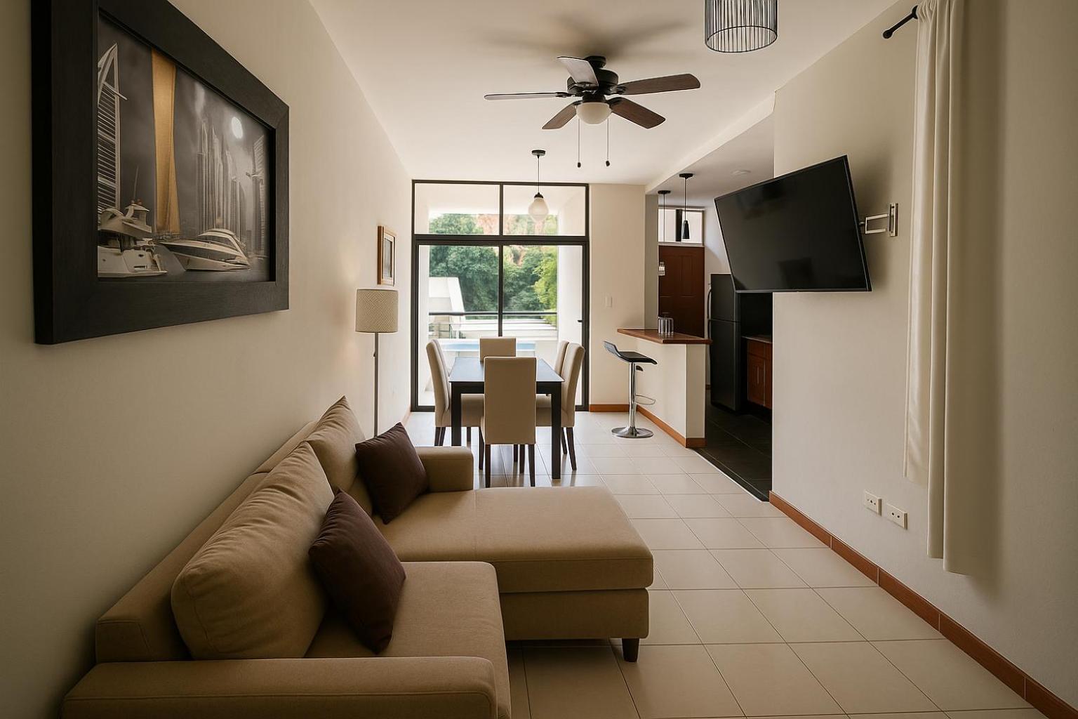 Apartment Moderno Y Hermoso En Con 3 Dormitorios, Ideal Familias